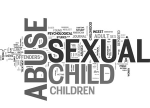child sexual abuse word cloud
